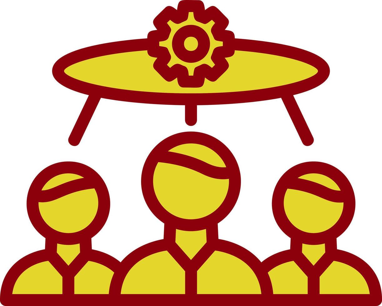 Brainstorming Vector Icon Design