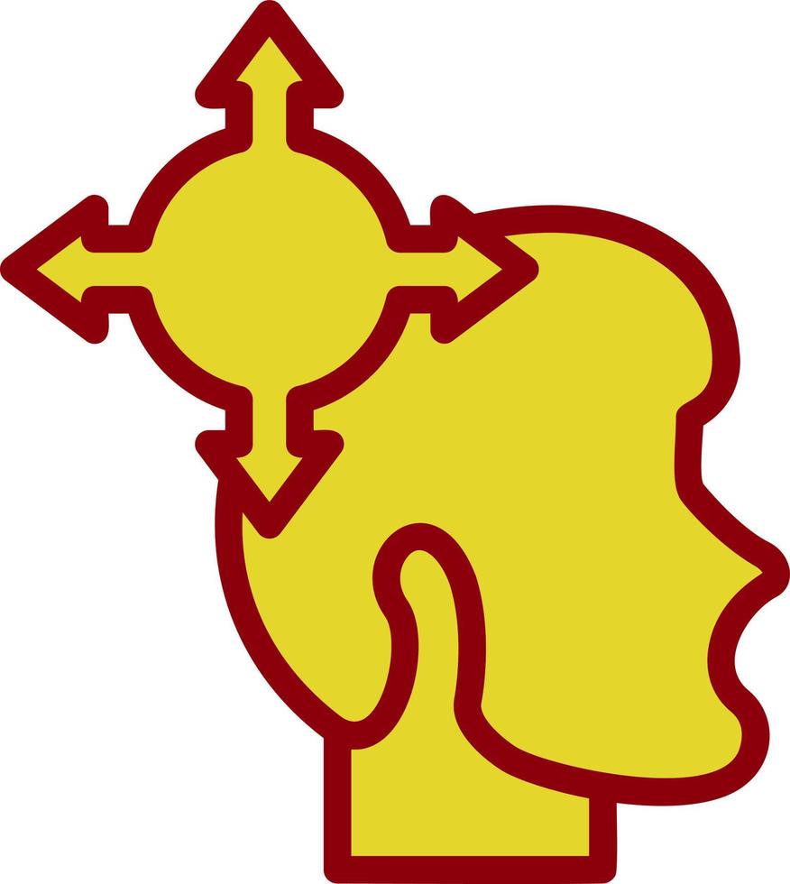 Decision Making Vector Icon Design