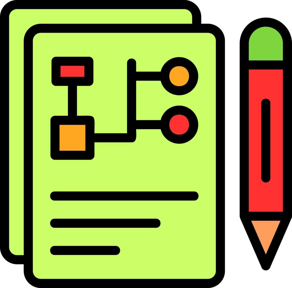 Plan Vector Icon Design