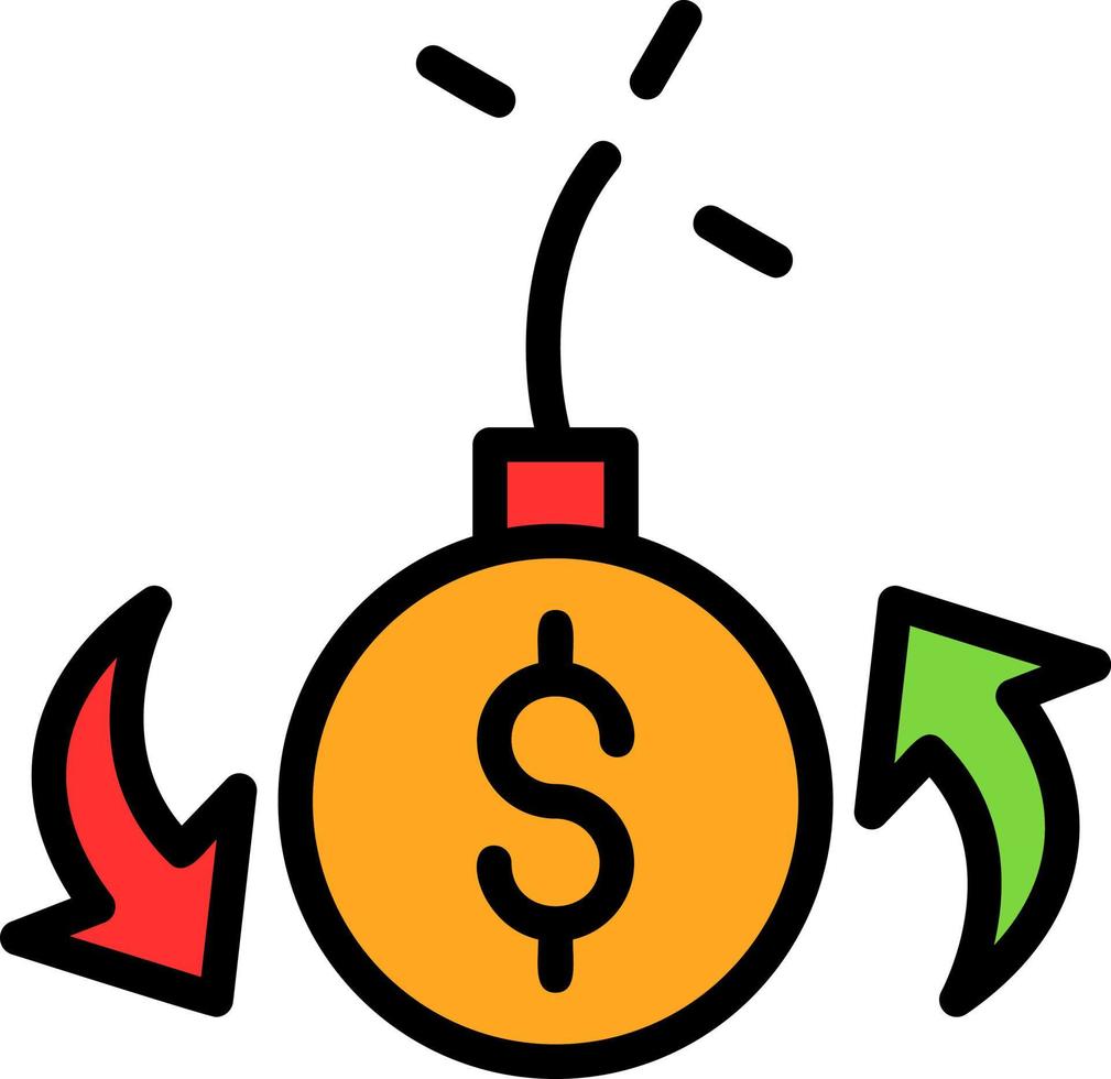 Debt Vector Icon Design