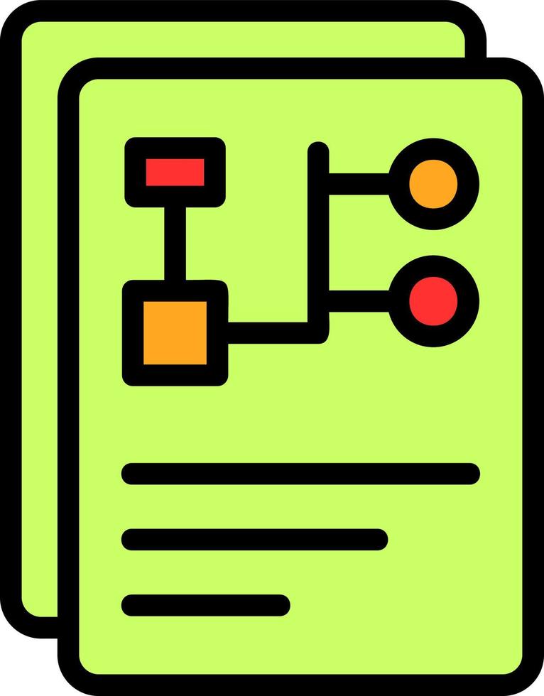 Workflow Vector Icon Design