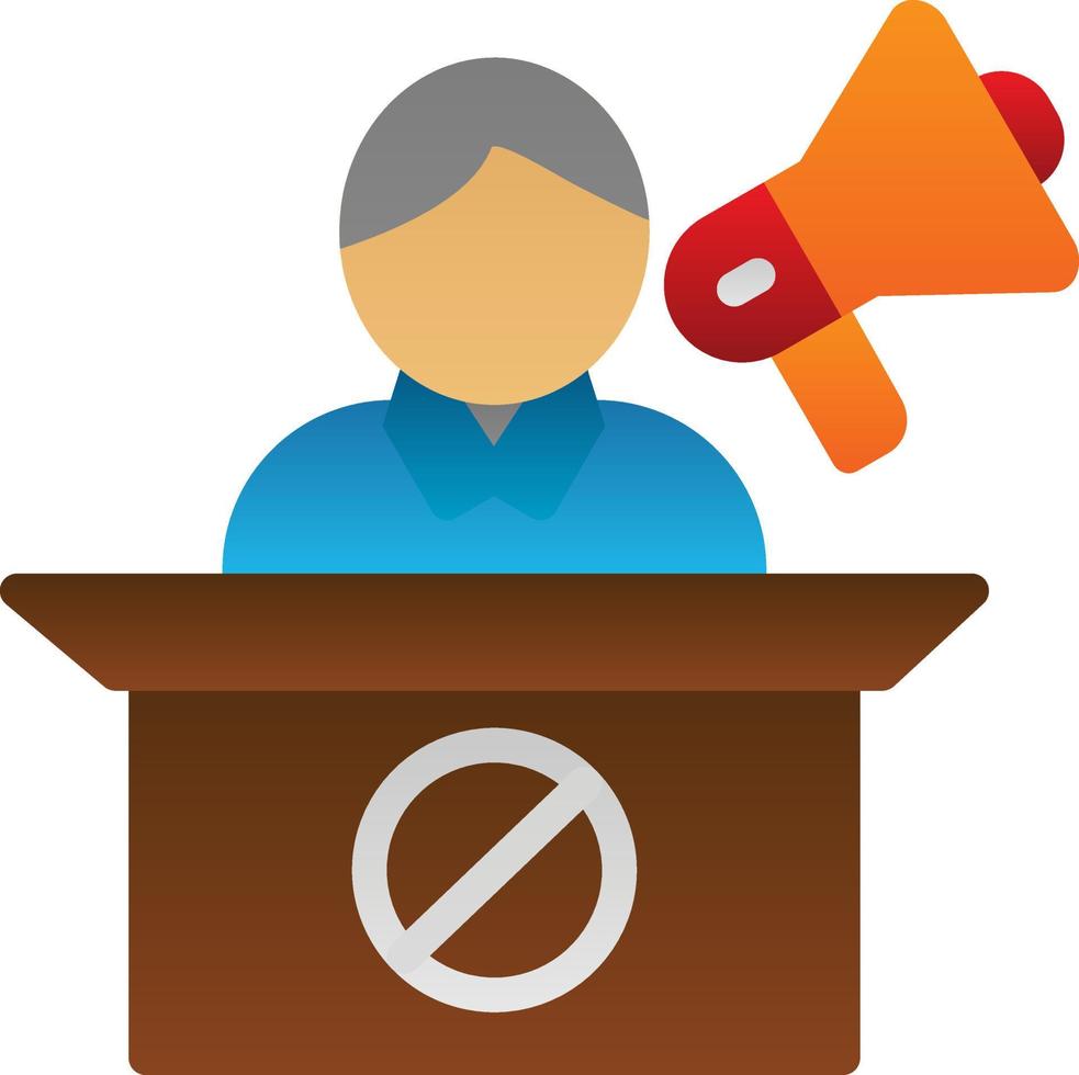Protest Vector Icon Design