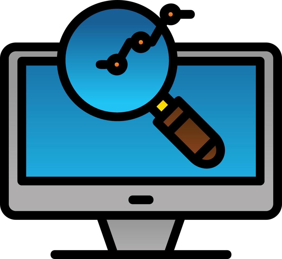 Research Vector Icon Design