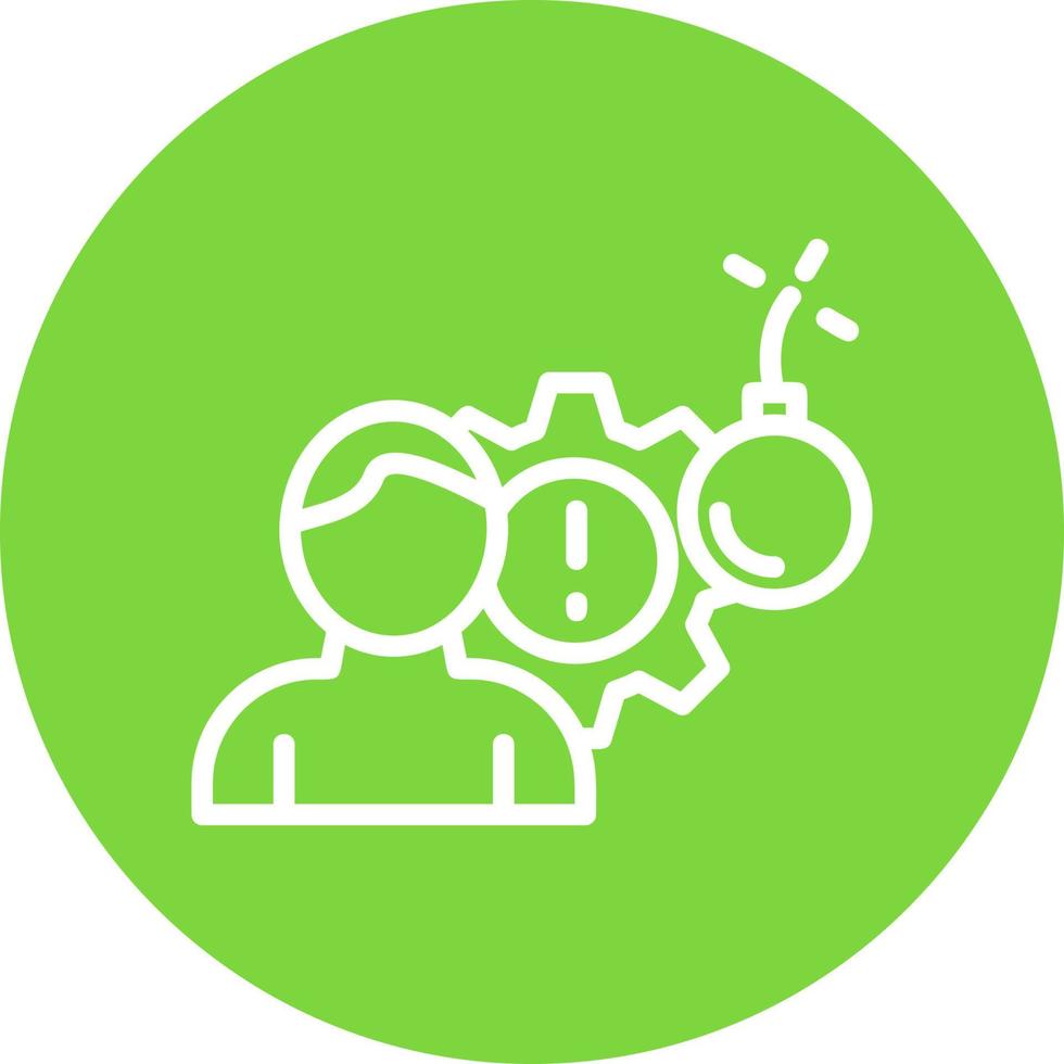 Catastrophe Vector Icon Design