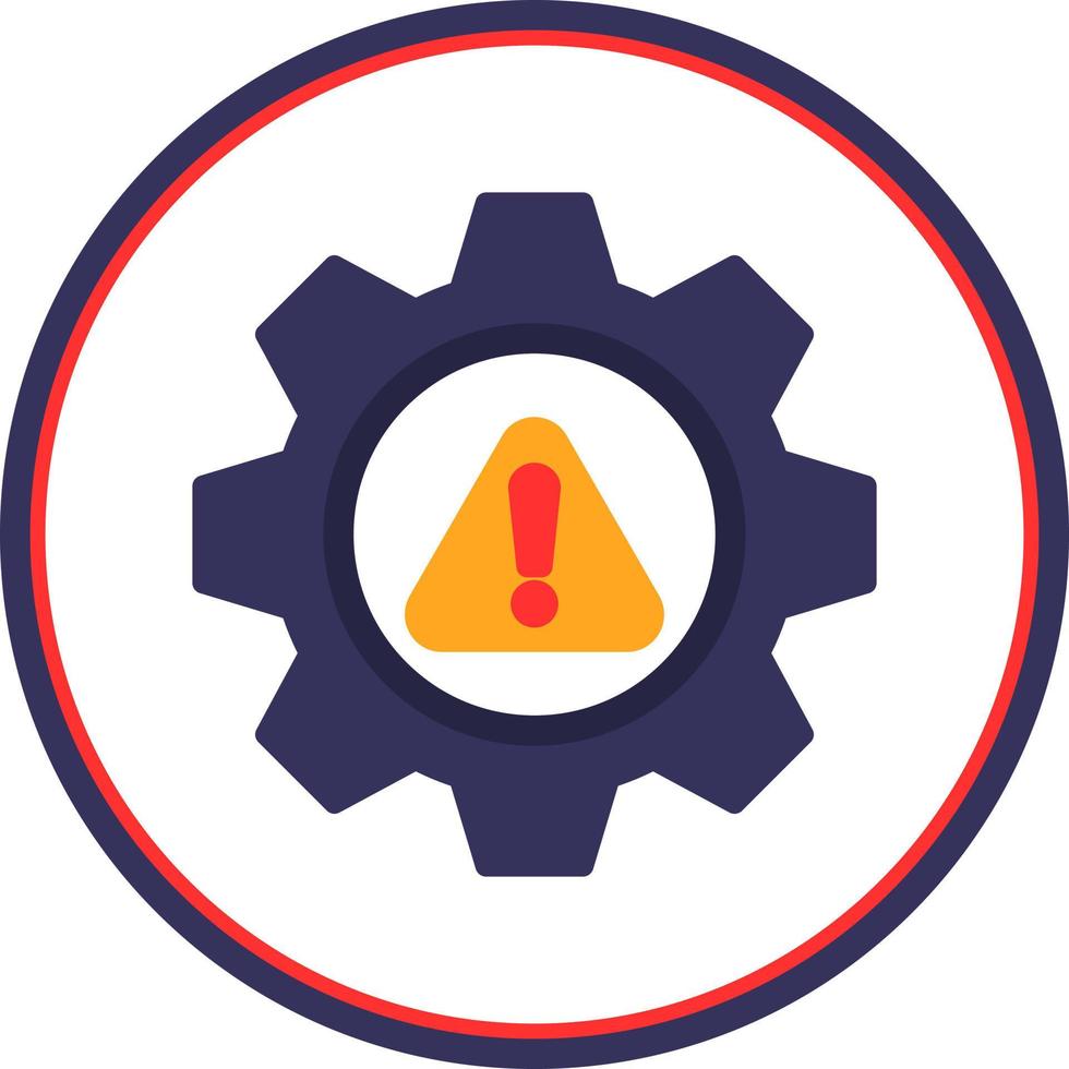 Risk Management Vector Icon Design