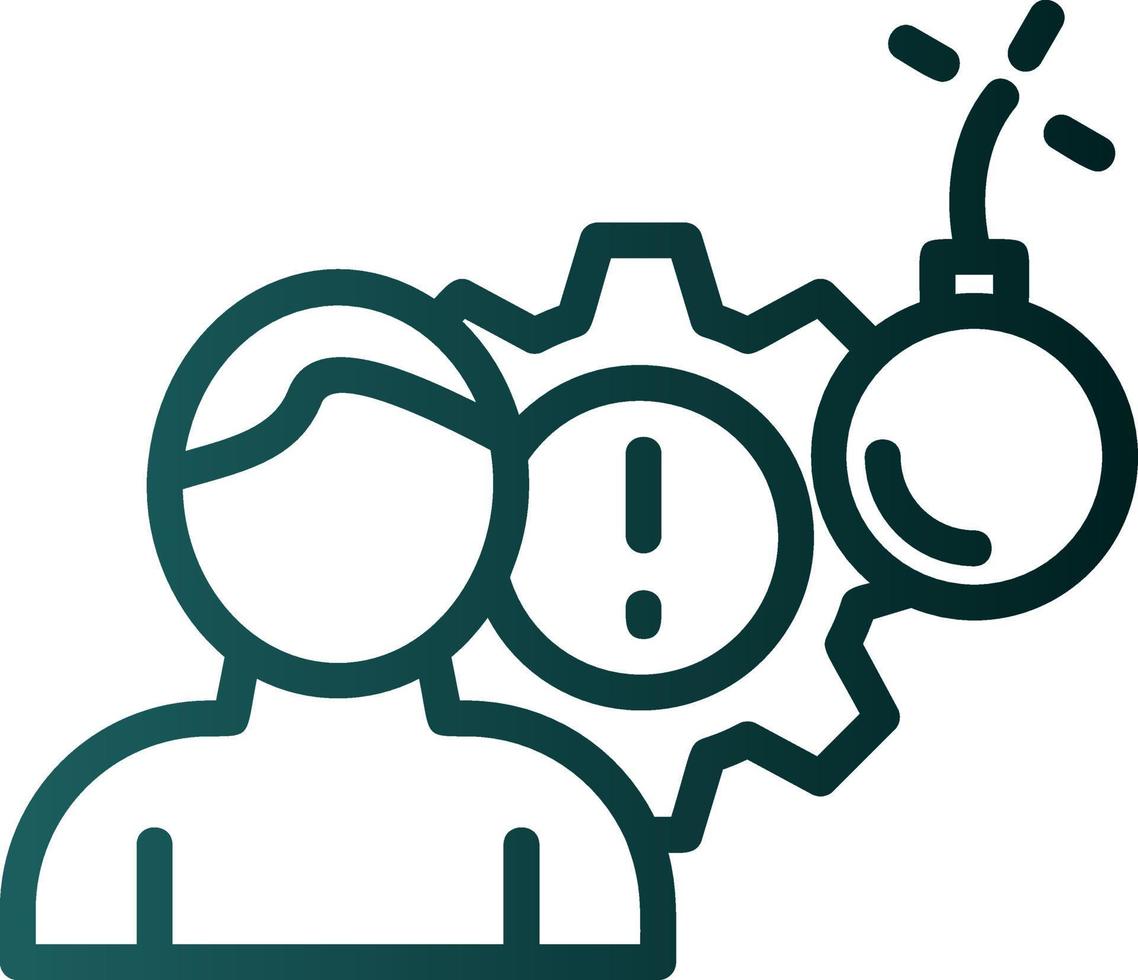 Catastrophe Vector Icon Design