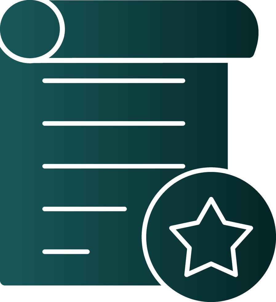 Assessment Vector Icon Design
