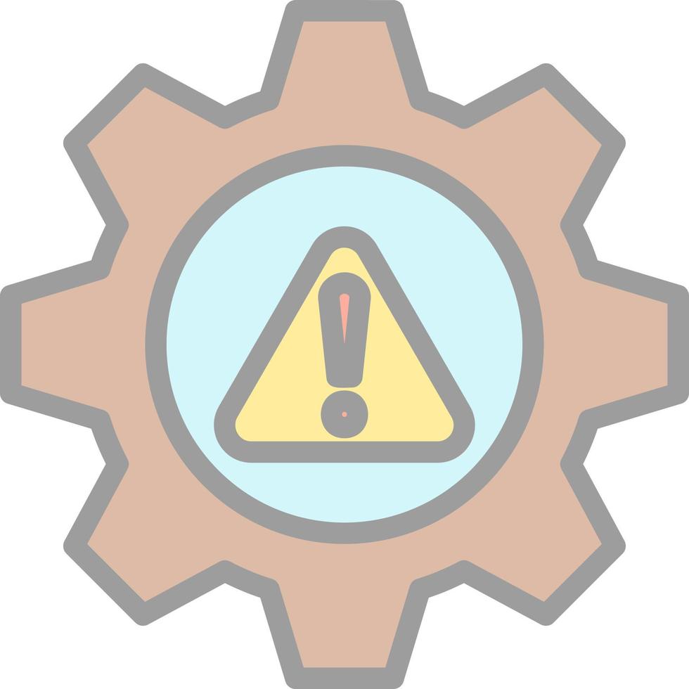 Risk Management Vector Icon Design