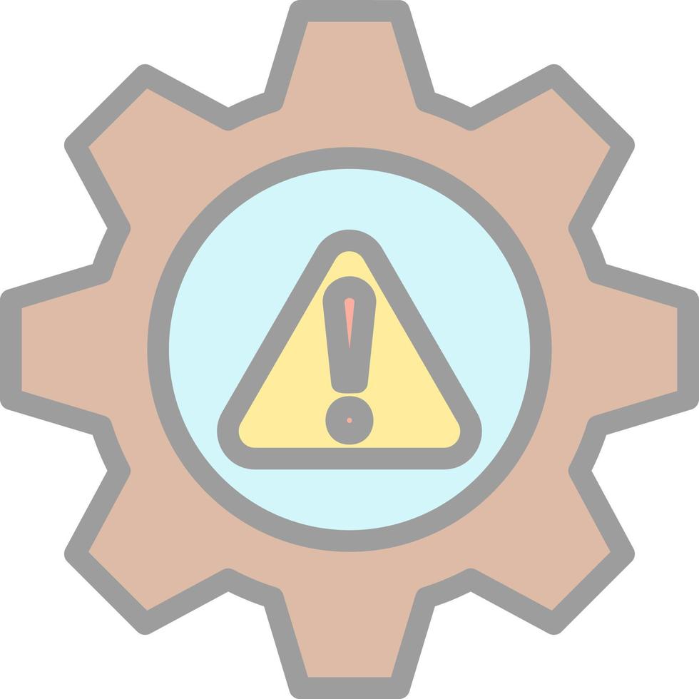 Risk Management Vector Icon Design