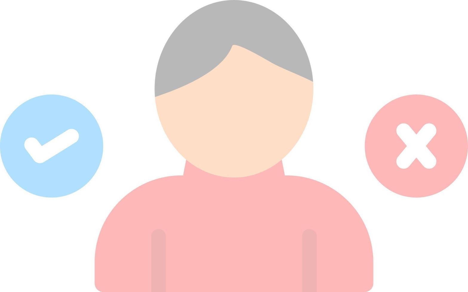 Decision Making Vector Icon Design