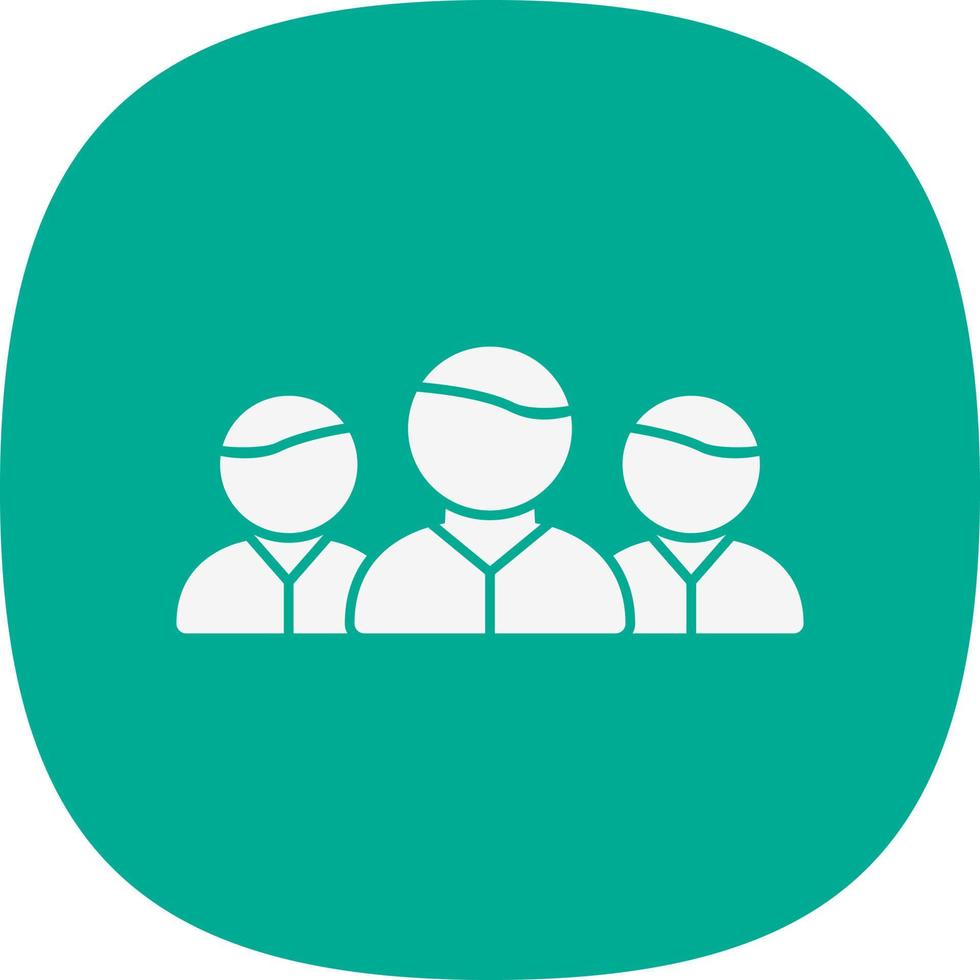 Team Vector Icon Design
