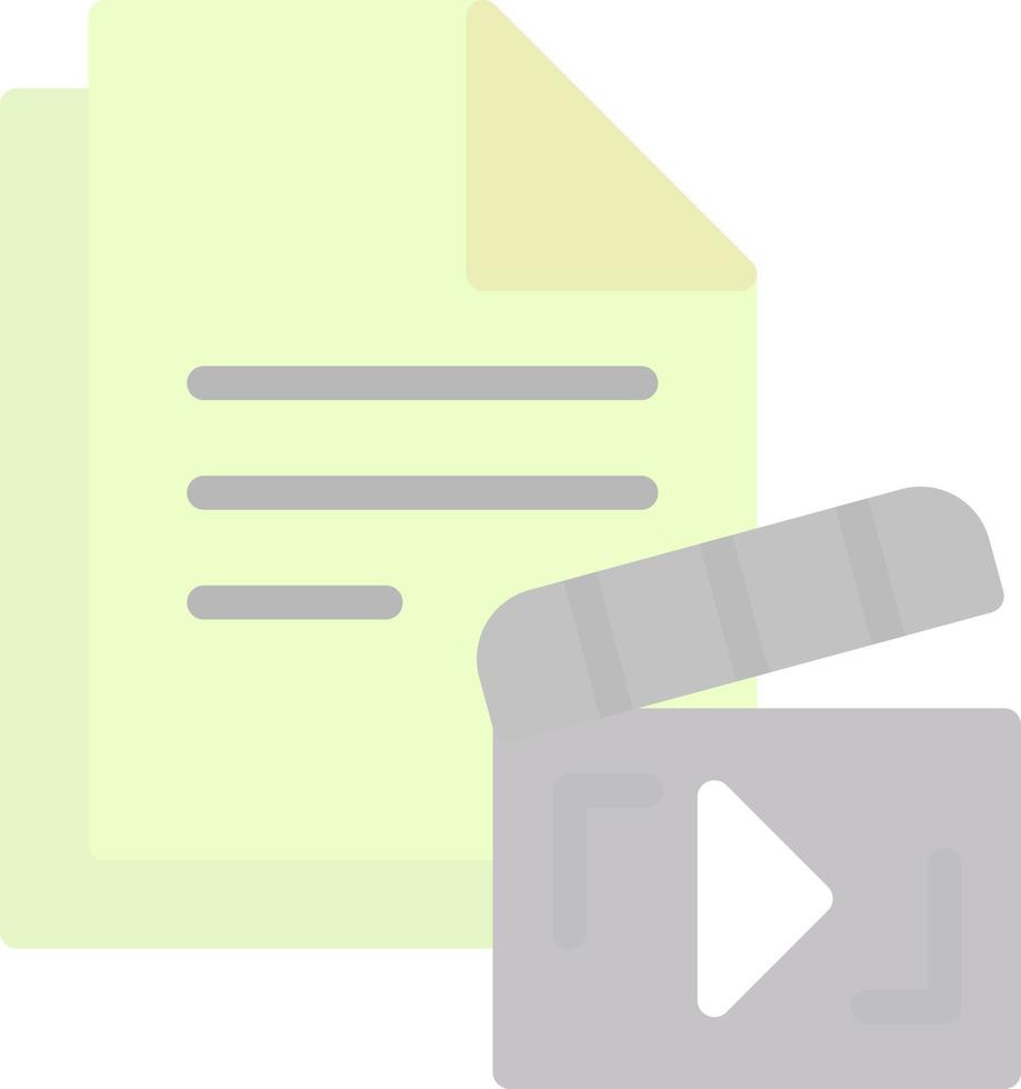 Scenario Vector Icon Design