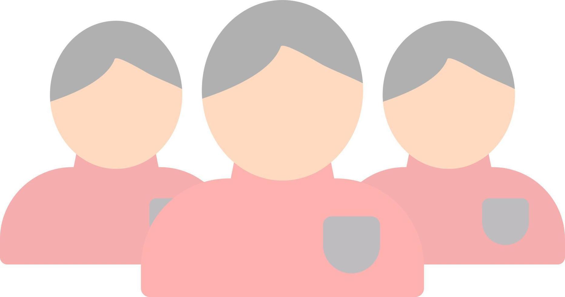 Staff Vector Icon Design