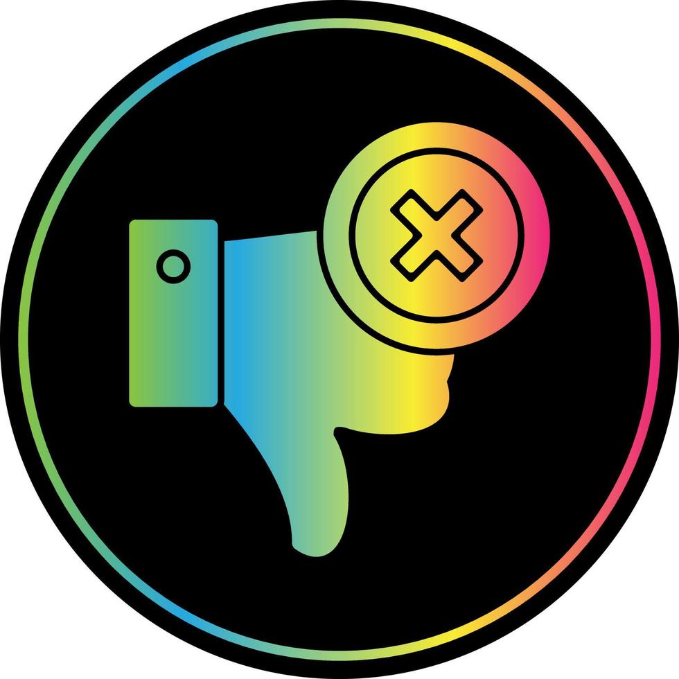 Failure Vector Icon Design