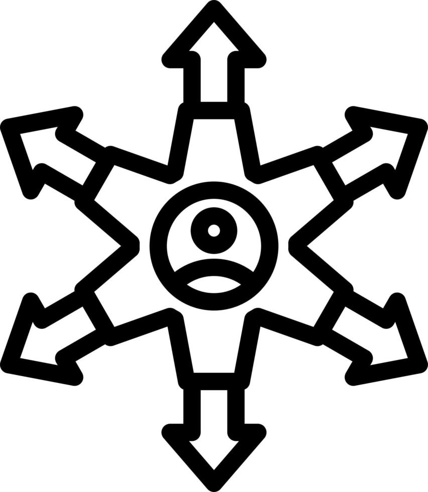 Distribution Vector Icon Design