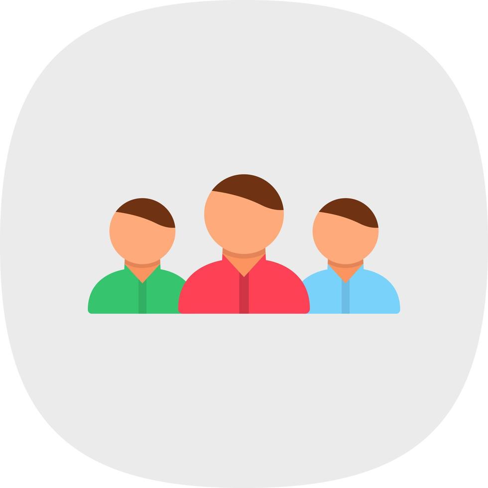 Team Vector Icon Design