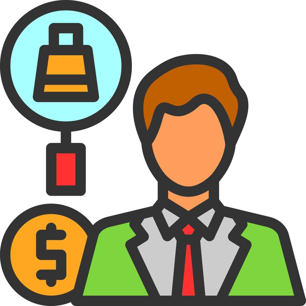 Customer Vector Icon Design