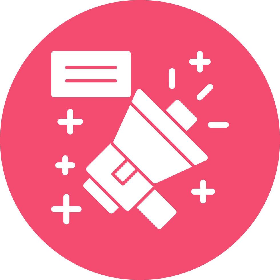 Megaphone Vector Icon Design