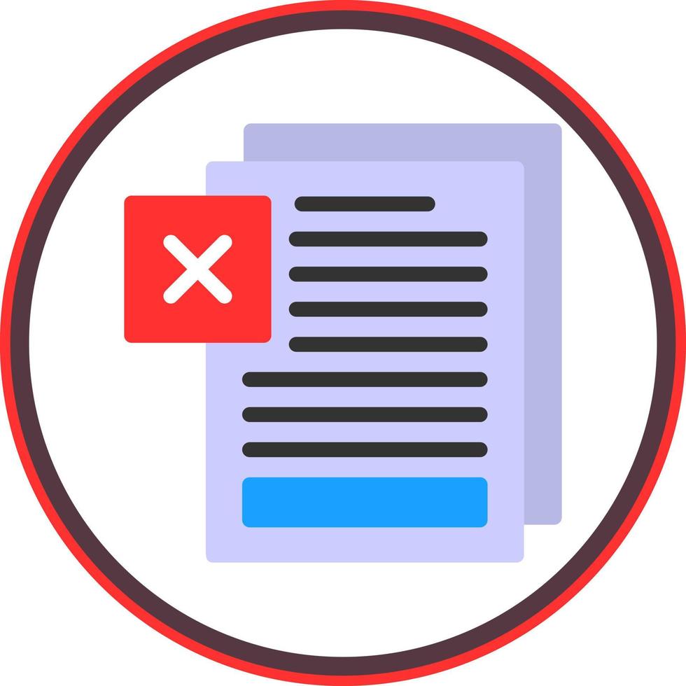 Dissatisfaction Vector Icon Design