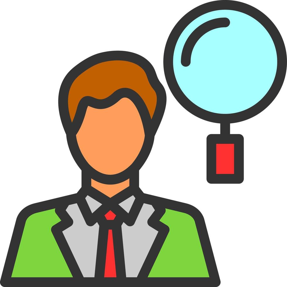 Consumer Research Vector Icon Design