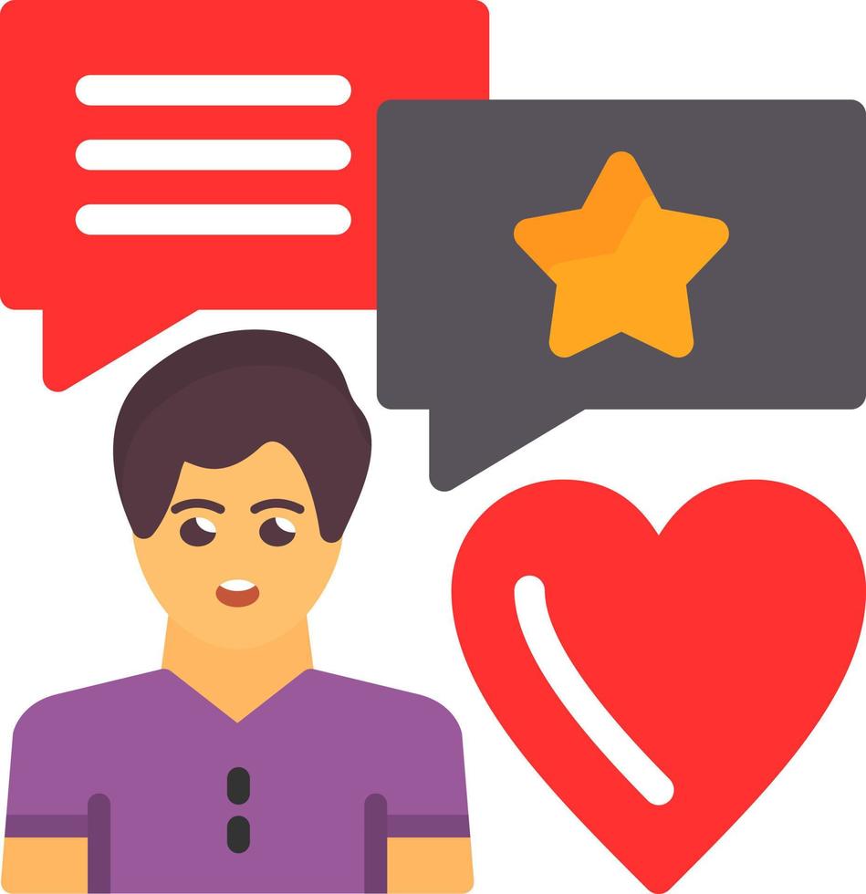 Feedback Vector Icon Design