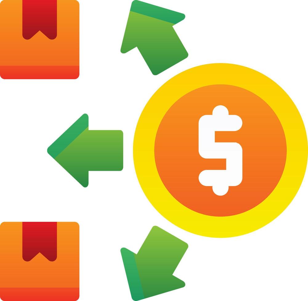 Market Positioning Vector Icon Design