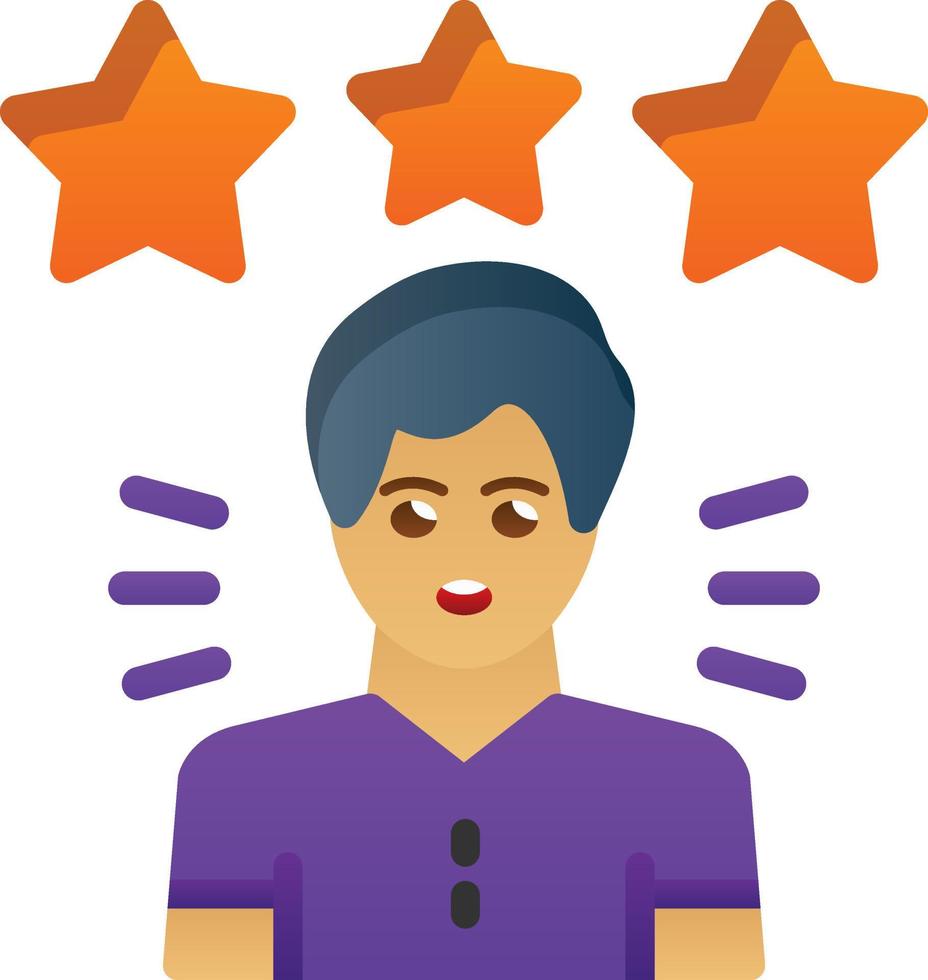 Coustomer Satisfaction Vector Icon Design