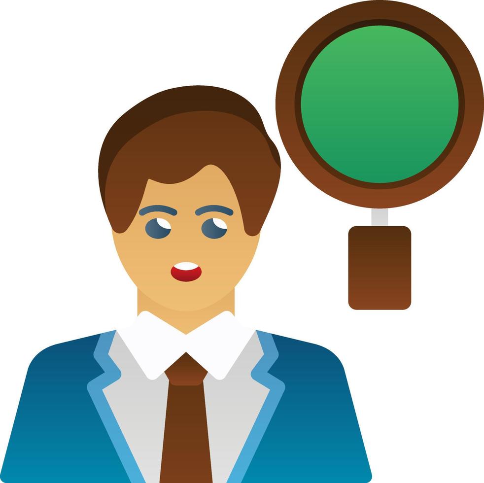 Consumer Research Vector Icon Design