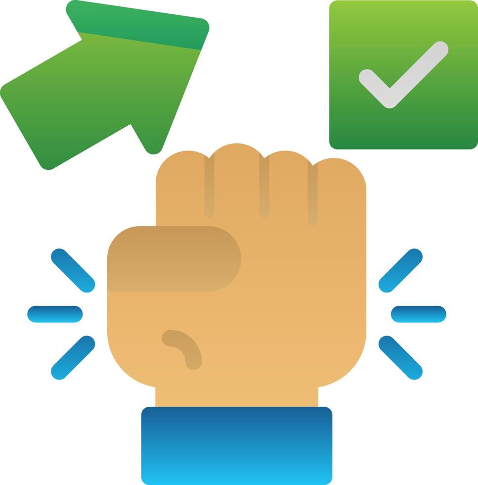 Motivation Vector Icon Design