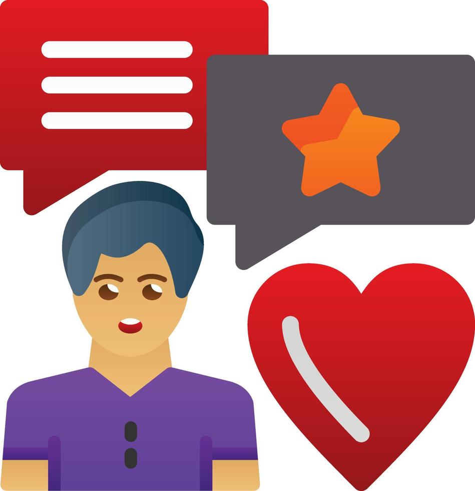 Feedback Vector Icon Design