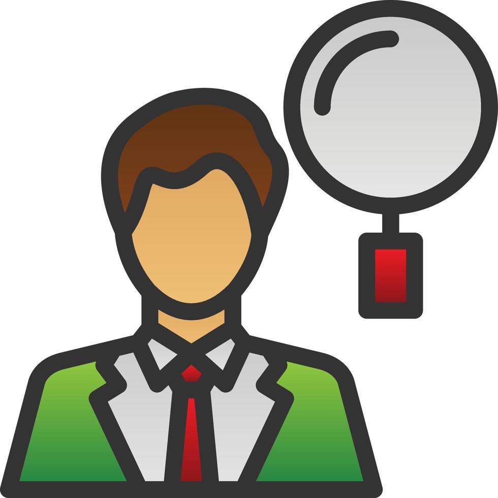 Consumer Research Vector Icon Design