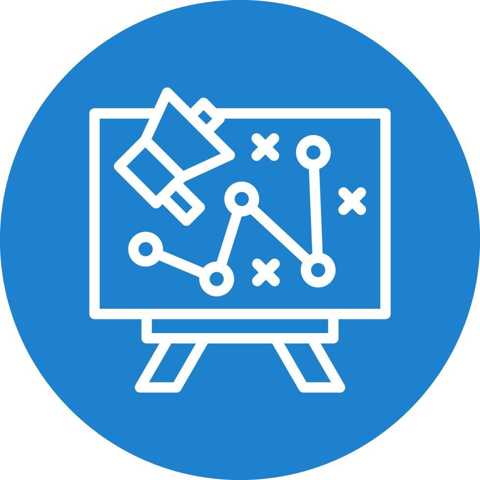 Marketing Strategy Vector Icon Design
