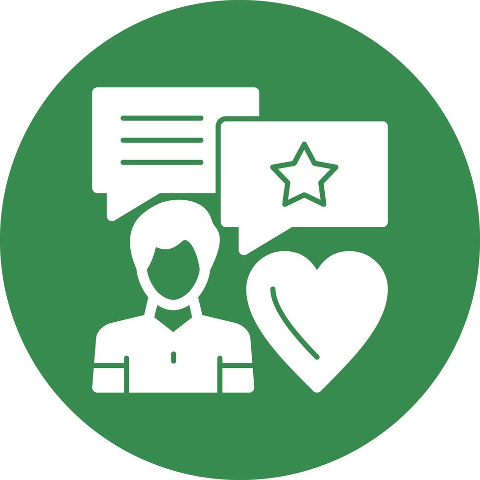 Feedback Vector Icon Design