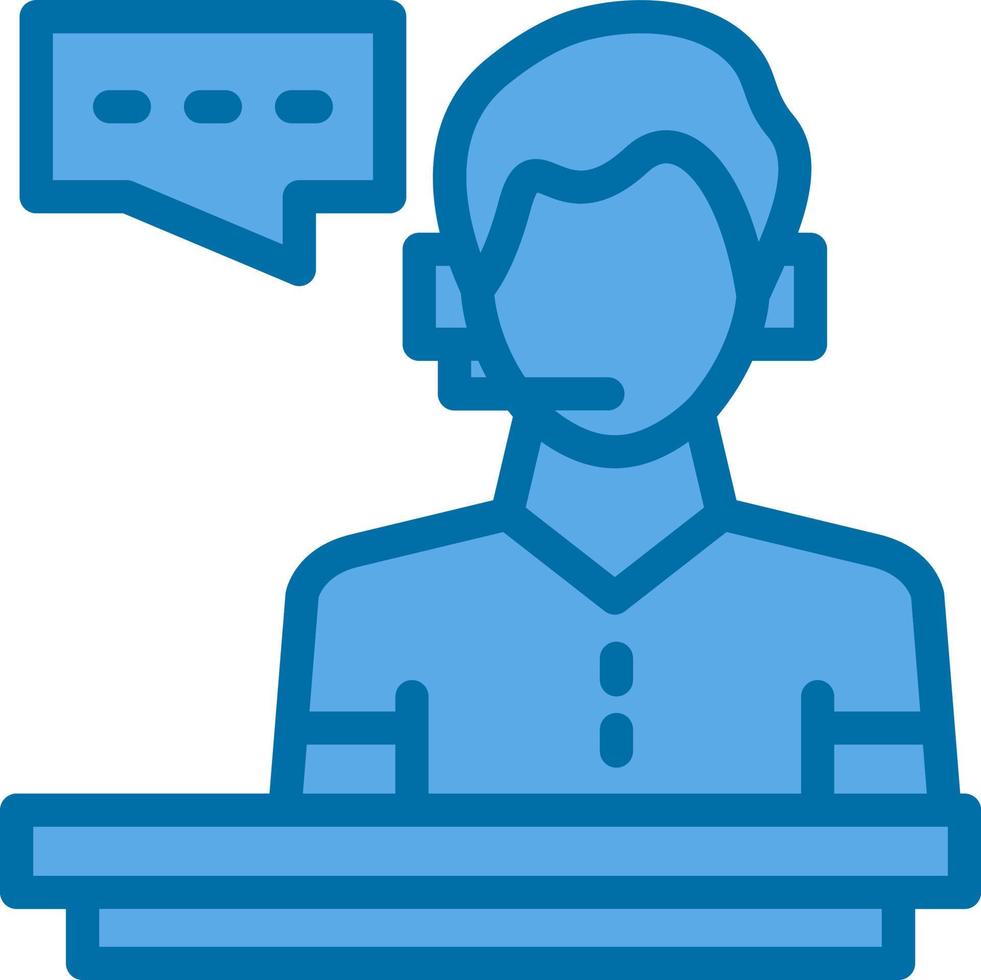Customer Service Vector Icon Design