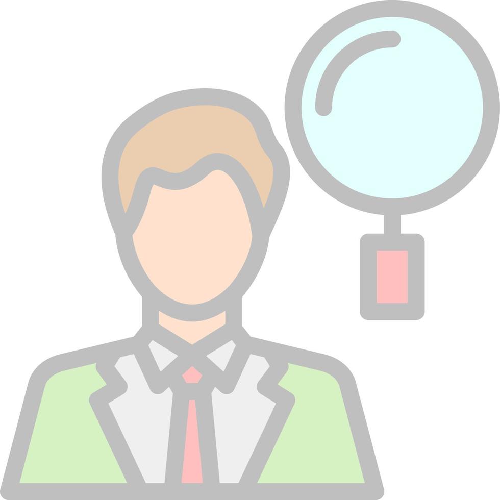 Consumer Research Vector Icon Design