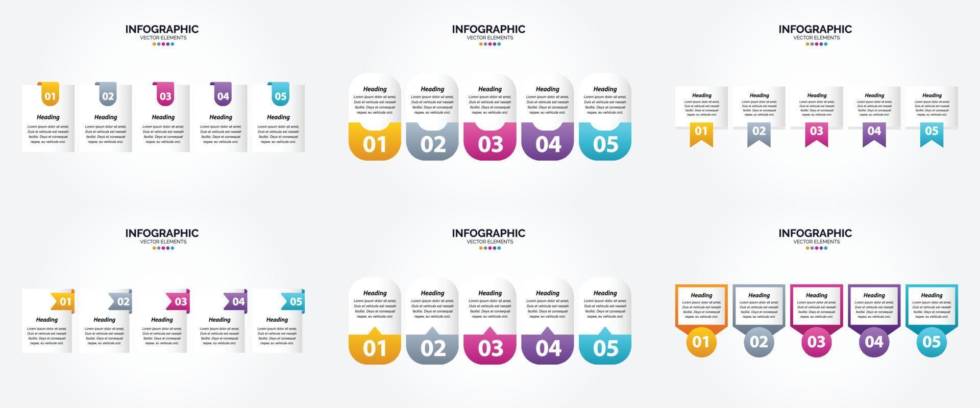 Vector illustration infographics Flat design set for advertising brochure flyer and magazine