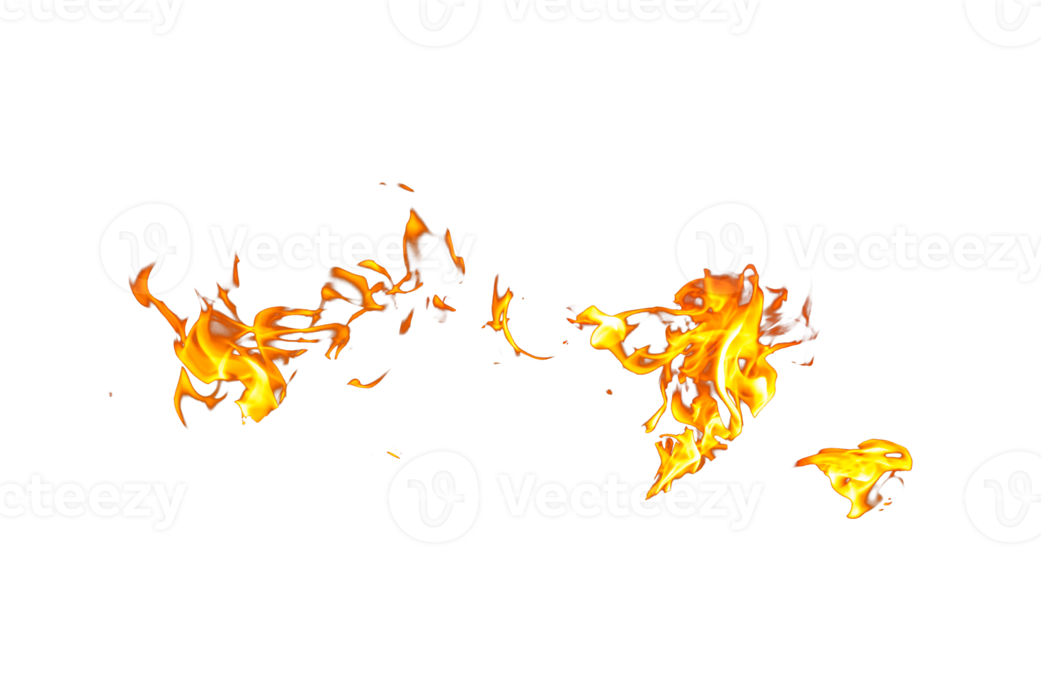 brand vlam textuur. brandend materiaal achtergrond. brandwond effect patroon. uitbarsten en fakkel behang. transparant achtergrond. png