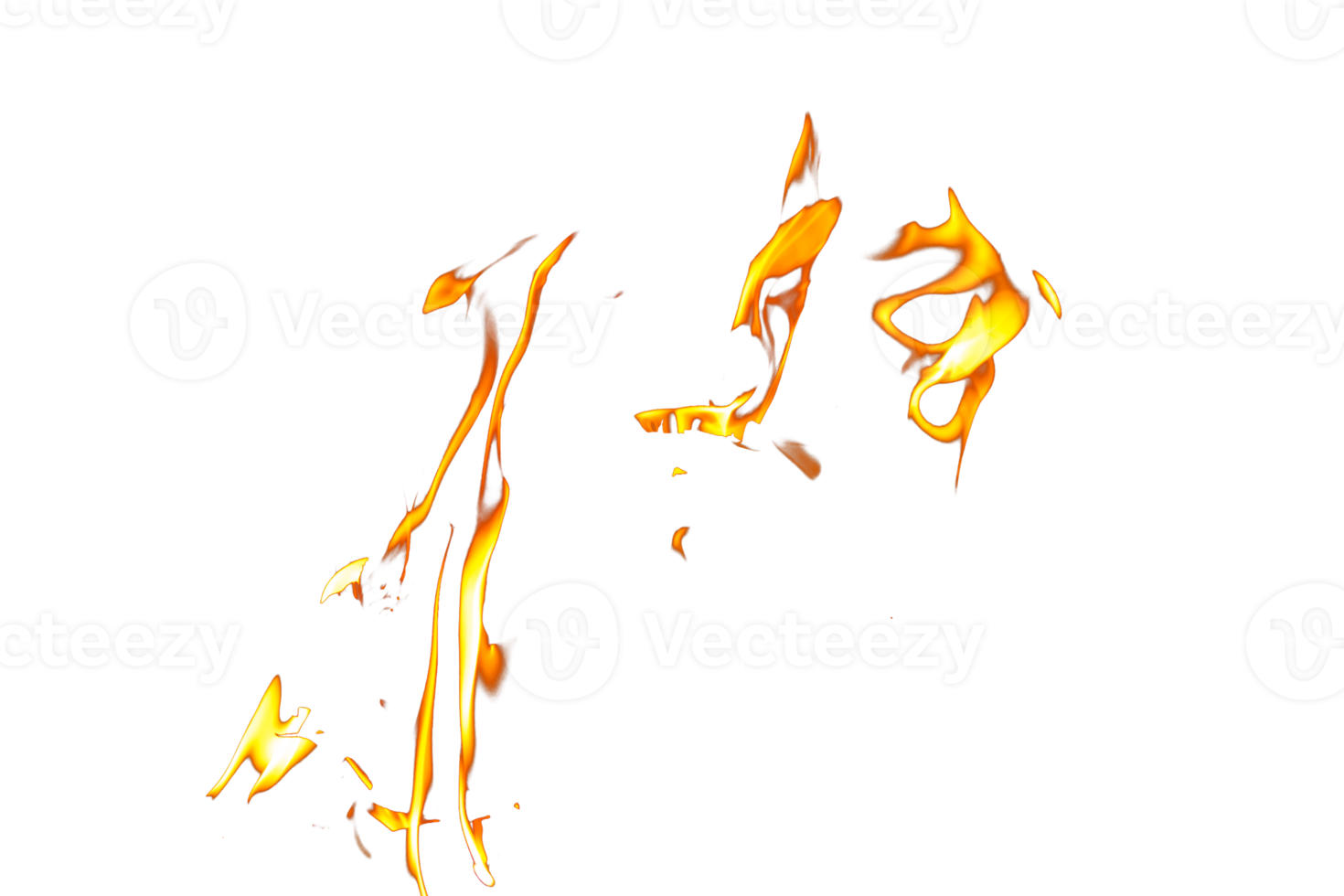 Fire flame texture. Burning material backdrop. Burn effect pattern. Blaze and torch wallpaper. Transparent background. png