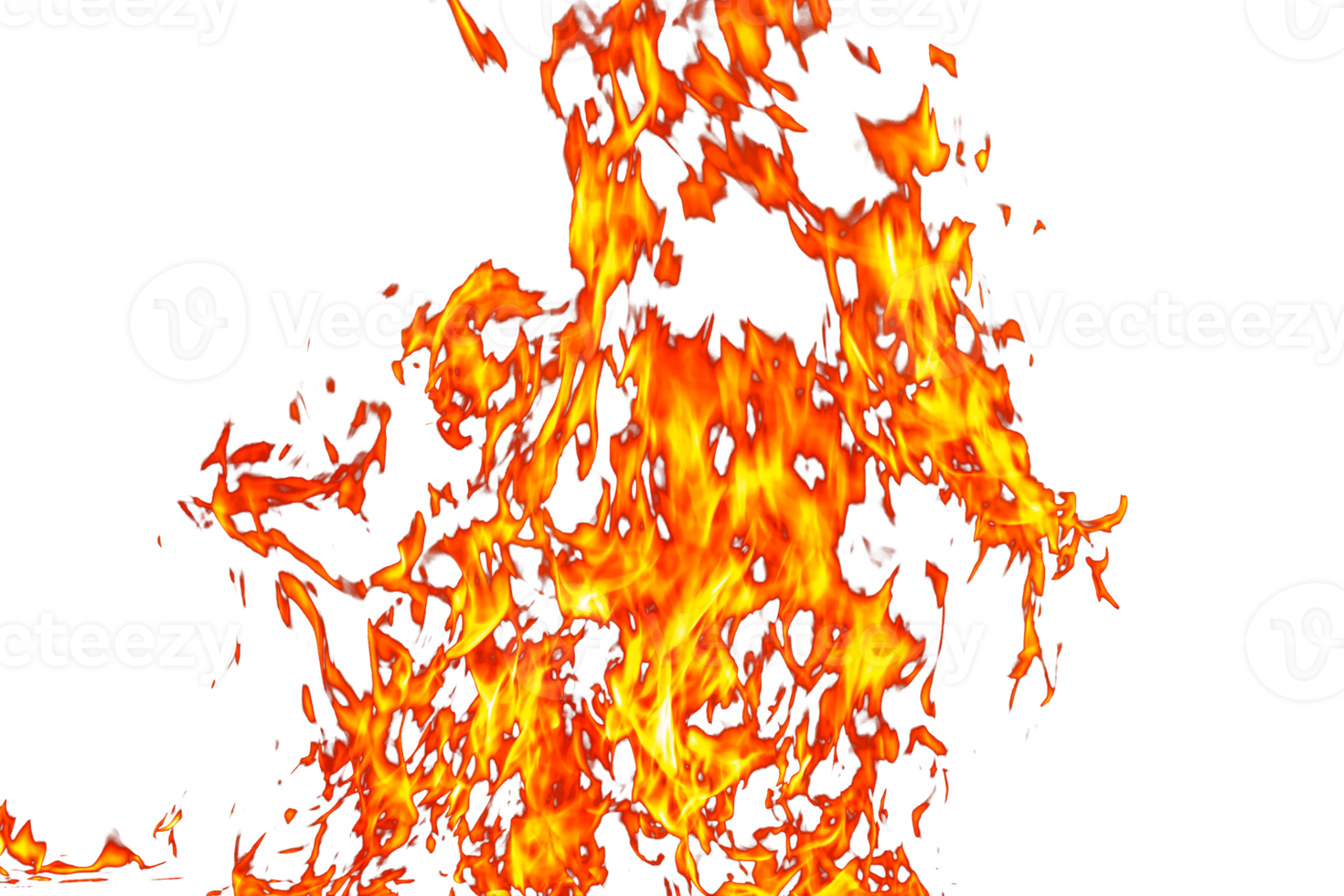 Fire flame texture. Burning material backdrop. Burn effect pattern. Blaze and torch wallpaper. Transparent background. png