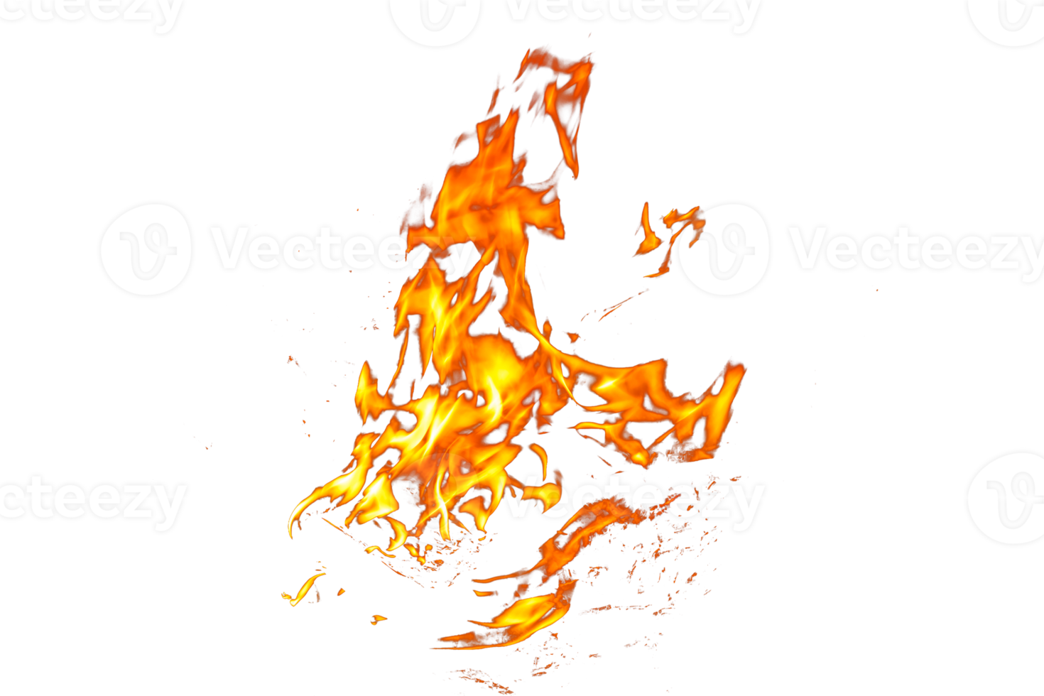 Fire flame texture. Burning material backdrop. Burn effect pattern. Blaze and torch wallpaper. Transparent background. png
