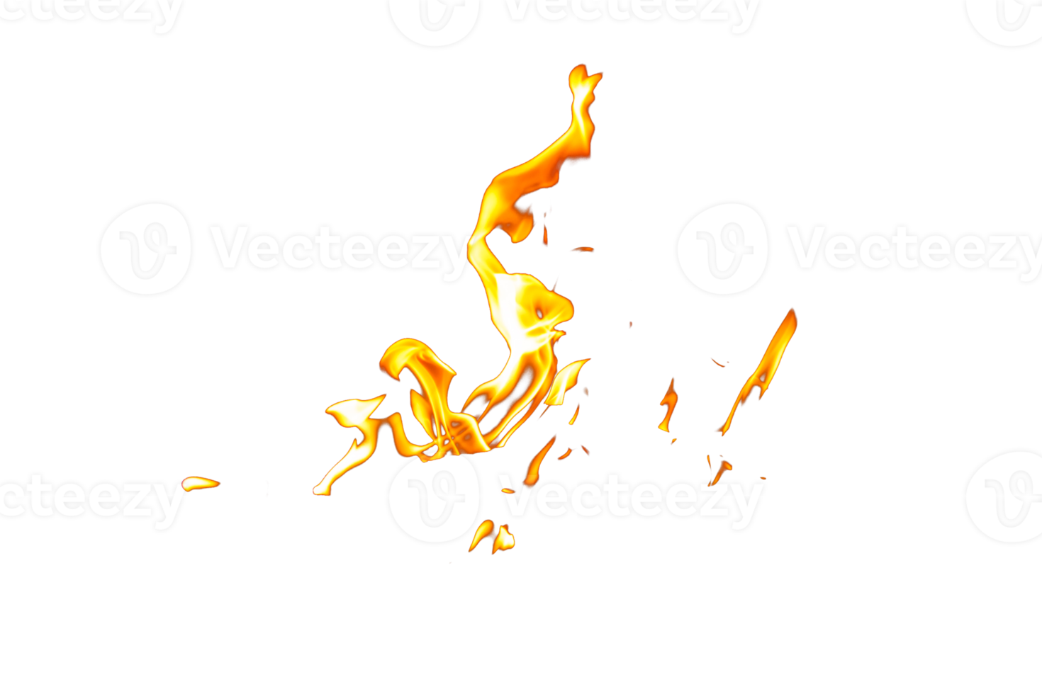 Fire flame texture. Burning material backdrop. Burn effect pattern. Blaze and torch wallpaper. Transparent background. png
