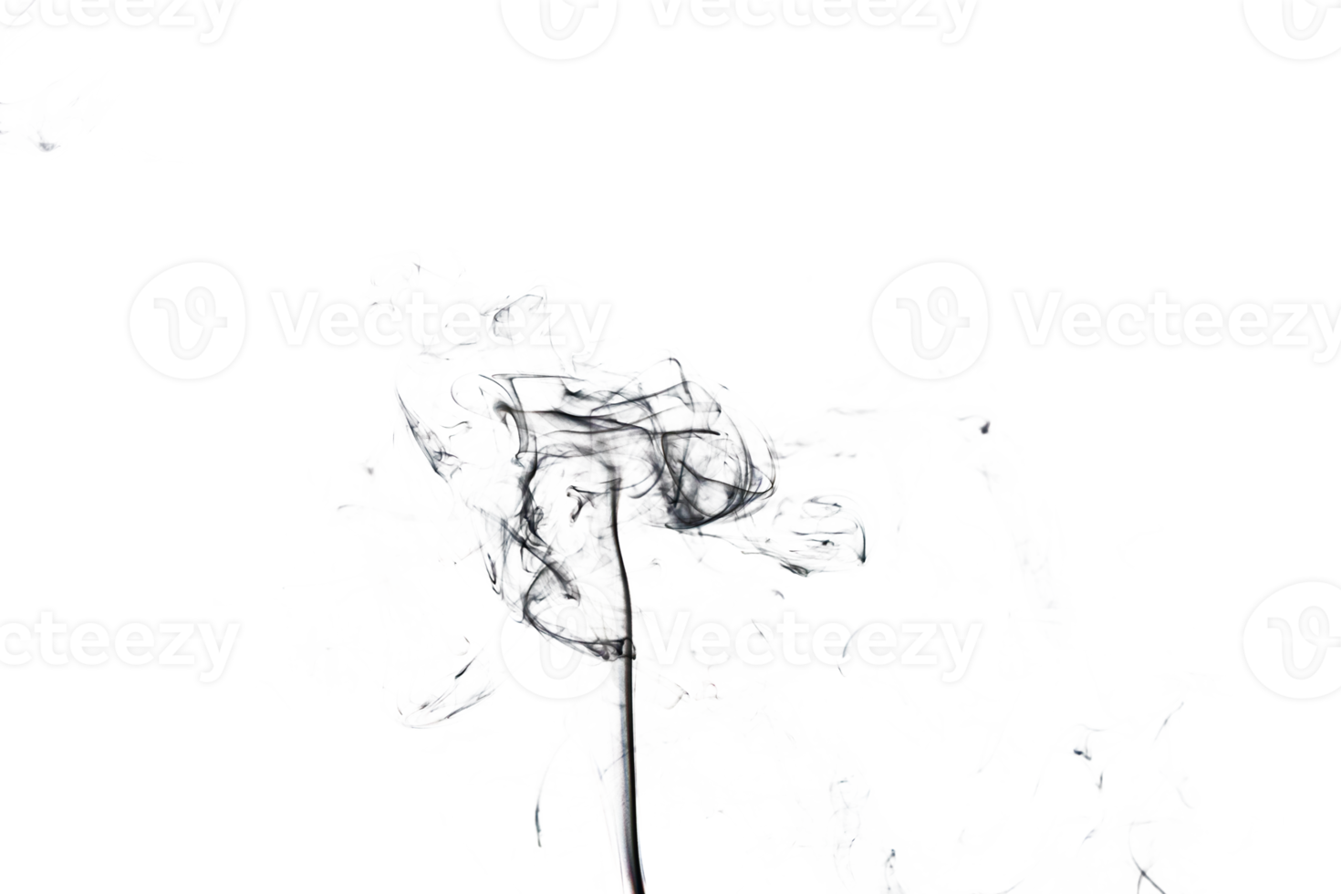 Smoke effect texture. Transparent background. Isolated. Smokey and mistic effect. Spirit wave. png