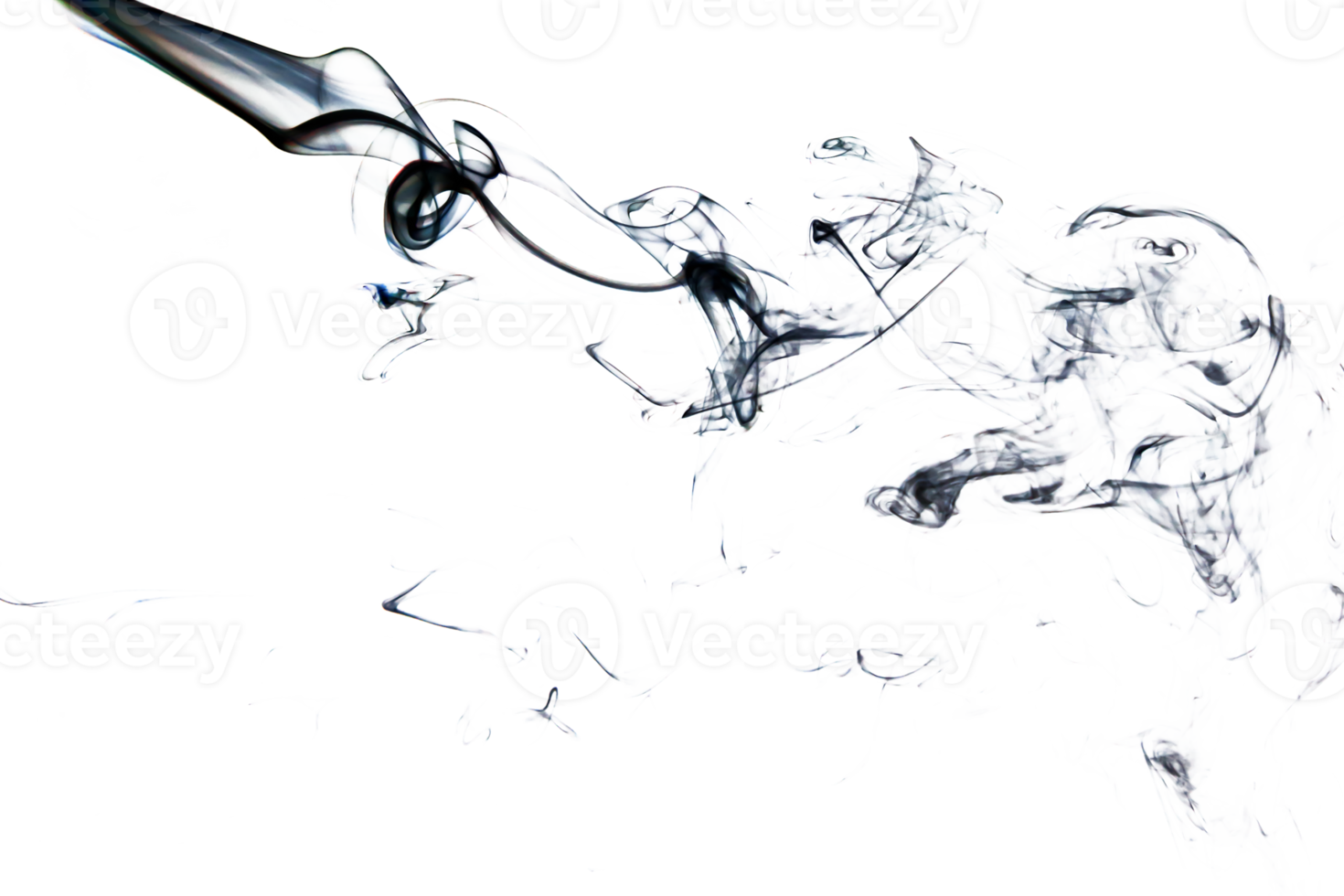 Smoke effect texture. Transparent background. Isolated. Smokey and mistic effect. Spirit wave. png