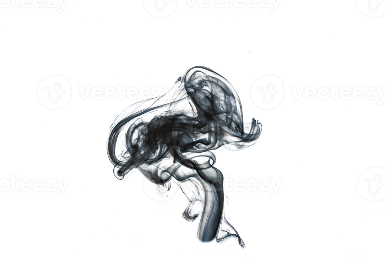 Smoke effect texture. Transparent background. Isolated. Smokey and mistic effect. Spirit wave. png