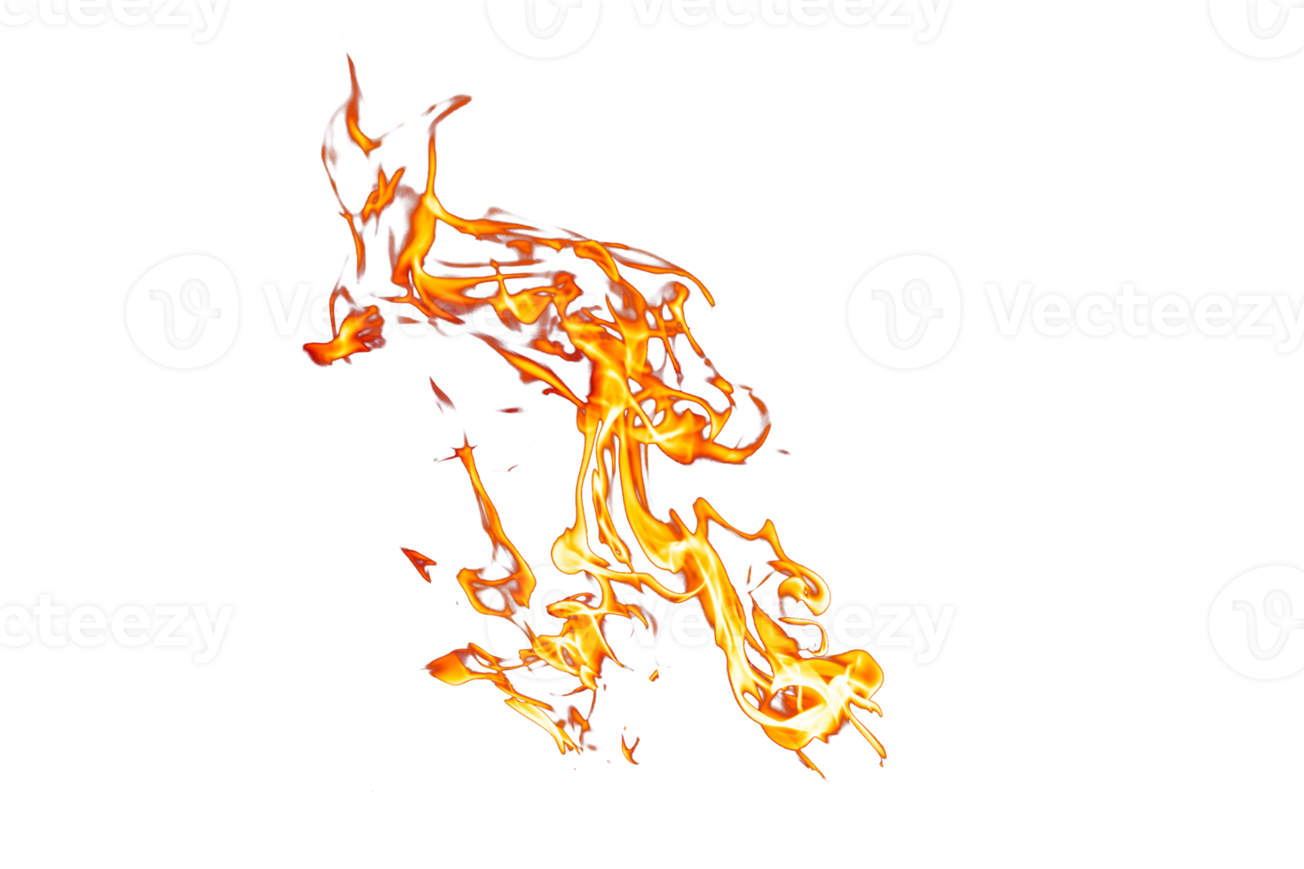 Fire flame texture. Burning material backdrop. Burn effect pattern. Blaze and torch wallpaper. Transparent background. png