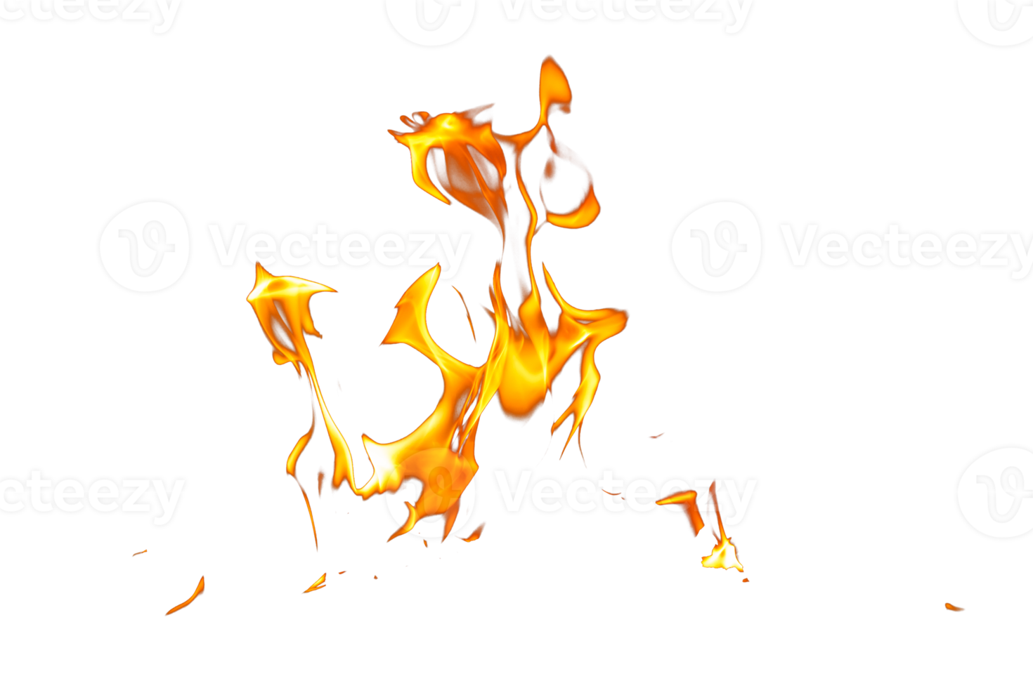 Fire flame texture. Burning material backdrop. Burn effect pattern. Blaze and torch wallpaper. Transparent background. png