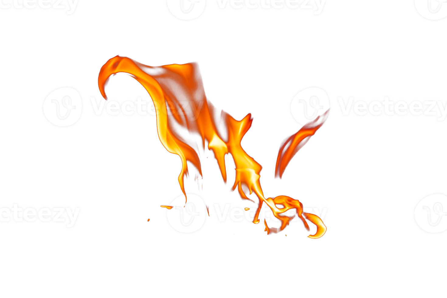 Fire flame texture. Burning material backdrop. Burn effect pattern. Blaze and torch wallpaper. Transparent background. png