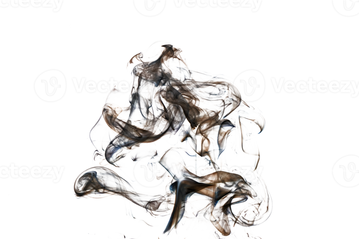 Smoke effect texture. Transparent background. Isolated. Smokey and mistic effect. Spirit wave. png