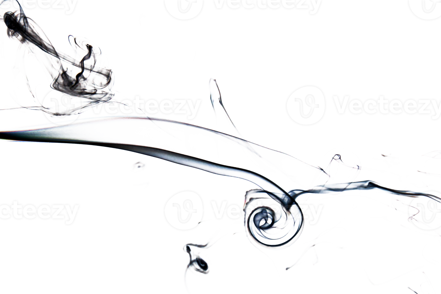 Smoke effect texture. Transparent background. Isolated. Smokey and mistic effect. Spirit wave. png