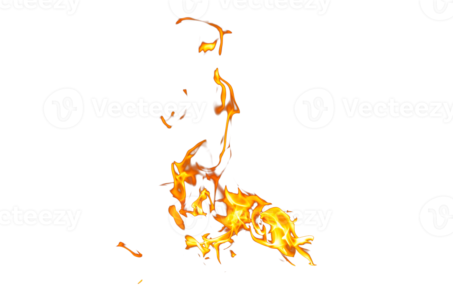 Fire flame texture. Burning material backdrop. Burn effect pattern. Blaze and torch wallpaper. Transparent background. png